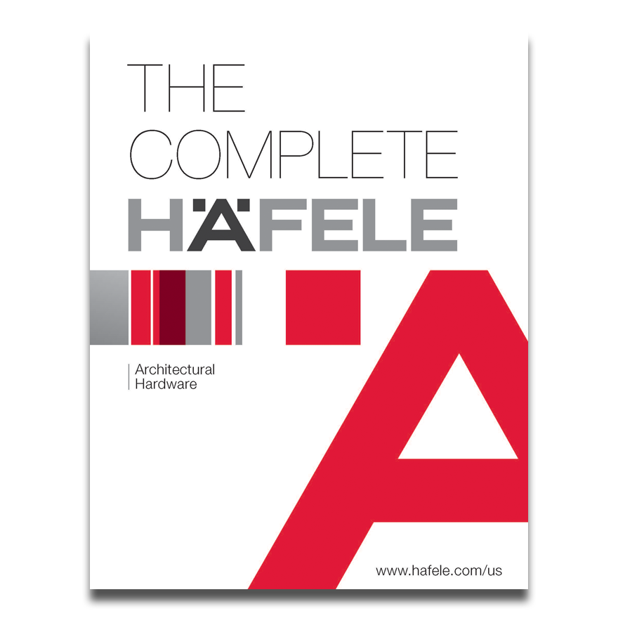 View Häfele's Digital Catalog Selections