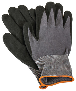 Stealth Glove, Black Nitrile Coated, Nylon/Spandex Blend