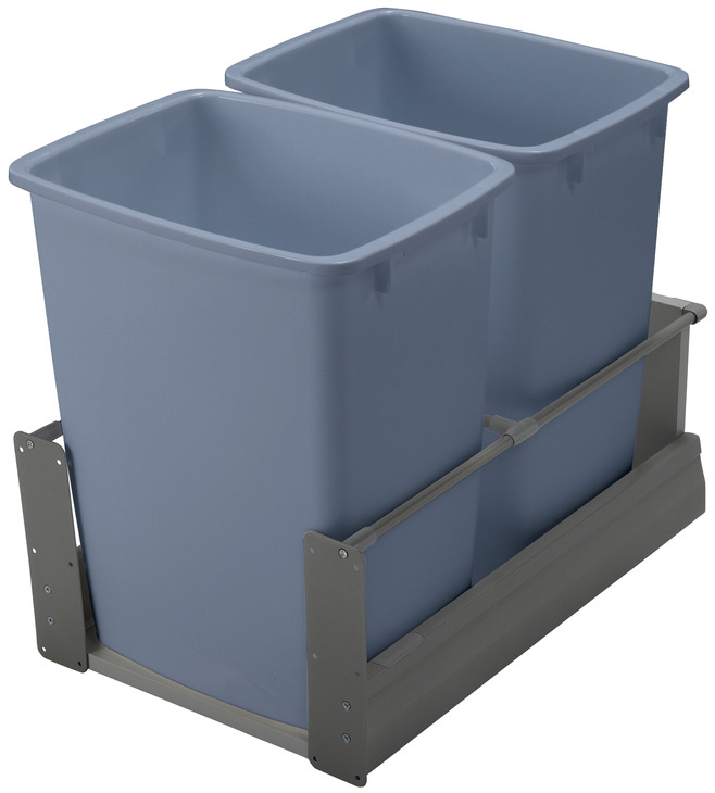 twin garbage bin